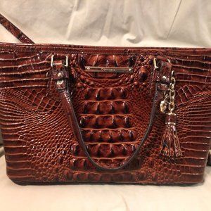 BRAHMIN Mini Asher in Pecan